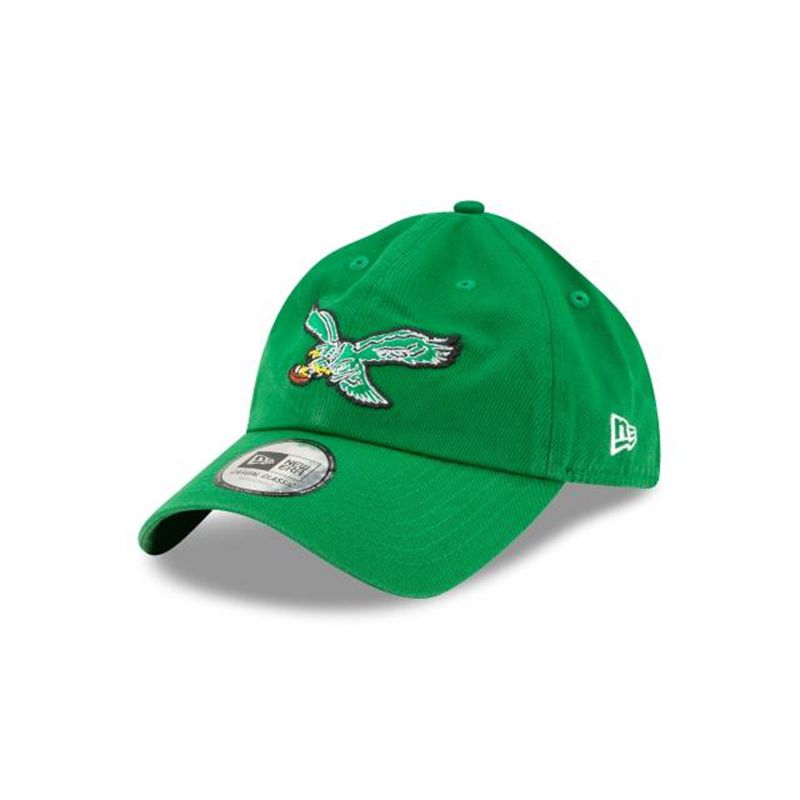 NFL Philadelphia Eagles Casual Classic Adjustable (MWR8050) - Green New Era Caps